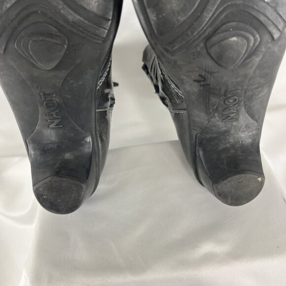 Naot Grey Patent Ankle Boots Womens EU Size 37 - Picture 10 of 11